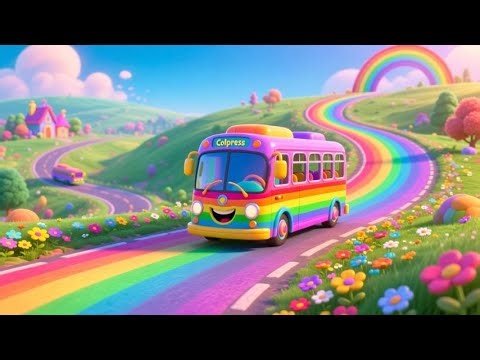 The Bus Adventure | Fun Vehicle Rhyme for Kids | Nursery Rhymes & Transportation Songs for Children