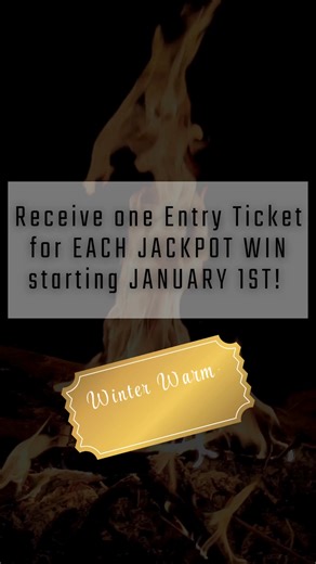 It’s Jackpot January at BJ’s! 🎉 Starting today, every Jackpot WIN earns you an entry into our Winter Warm-Up Jackpot Party Celebration, where $12,000 in drawing prizes is up for grabs! 💰 Don’t miss your chance to win big! | BJ's Bingo