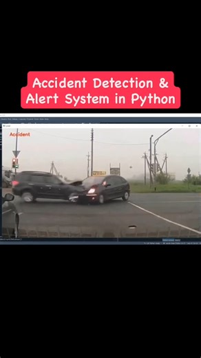 Engineering Projects on Instagram: "Accident Detection and Alert System using Machine Learning 🚙🚙 Accident Detection and Alert System using Machine Learning Accident Detection and Alert System using ML, Machine Learning is a great approach to take good decision with technical advancement to manage current situation and finding of analysis part. The Machine Learning model will detect and identifying the car accident and classify the type of accidents like minor or major accident and alert detec