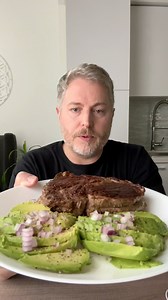 2.6M views · 41K reactions | Steak and avocado and my blood sugar. How does it affect my glucose level? #bloodsugar #glucose #steak #avocado | Justin Richard | Facebook