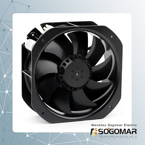 [Hot Item] Sfm22580 Axial Fan 110-120VAC with Starting Capacitor for Ventilating