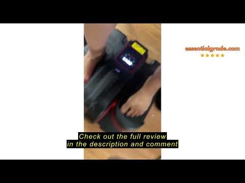 Review Kjocie Foot Exercise Machine, Quite & 12 Adjustable Speeds Seated Pedal Exerciser LCD Display