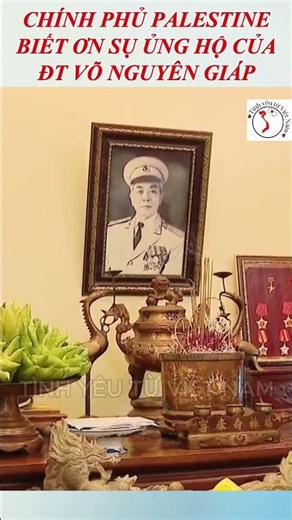 Ceremony awarding the State of Palestine medal posthumously to General Vo Nguyen Giap.