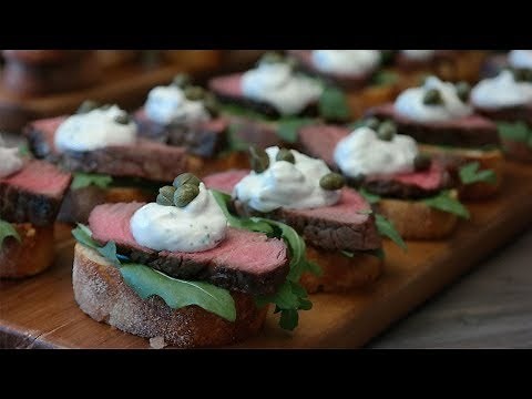 Smith's Filet Mignon Appetizer with Creamy Horseradish Sauce