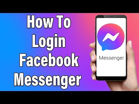 Messenger Login 2022 | Messenger App Login Help | Facebook Messenger Account Sign In