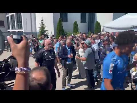 Trainingsauftakt des TSV 1860 München (15.06.2026, Empfang der Mannschaft)
