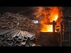 From Scrap to Angle Iron: Inside the Complete Steel Manufacturing Process #angleiron #manufacturing