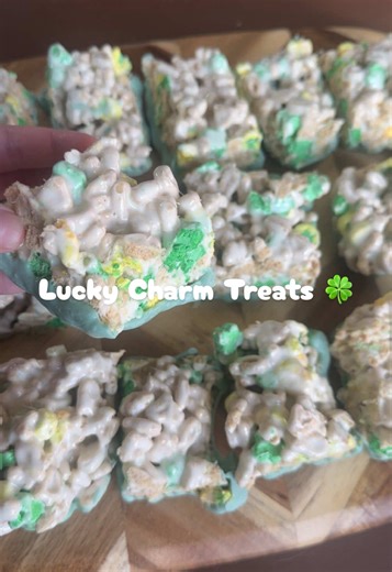 Delicious Lucky Charm Treats Recipe