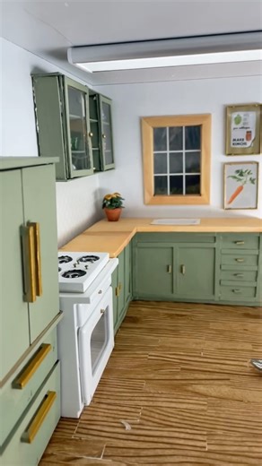 building my dream (doll)house one room at a time! | #shorts #dreamhome #dollhouse #diy