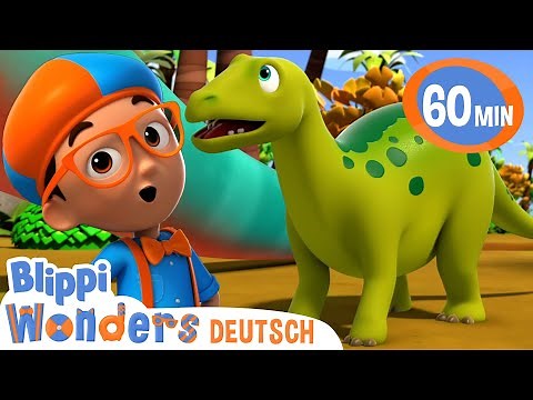 Der größte Dinosaurier | Blippi Deutsch | Abenteuer und Videos für Kinder