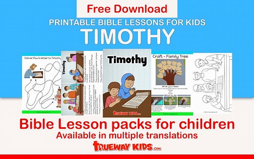 Timothy - Bible lesson for kids - Trueway Kids
