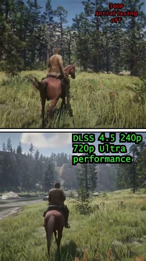 How DLSS 4.5 Destroys Performance Issues in RDR2 #rdr2 #gaming #tech