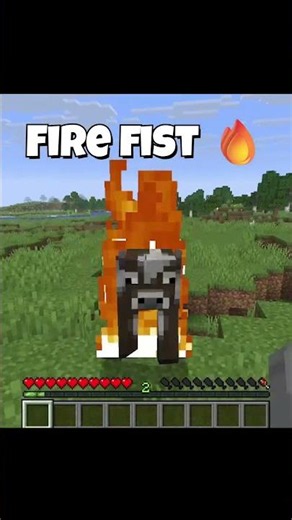 Enchanting Myself with fire aspect in Minecraft #minecraft