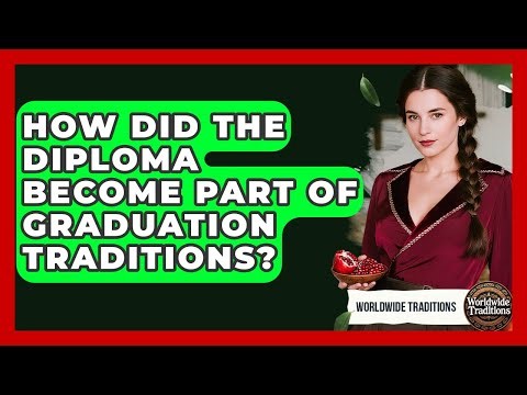 How Did The Diploma Become Part Of Graduation Traditions? - Worldwide Traditions