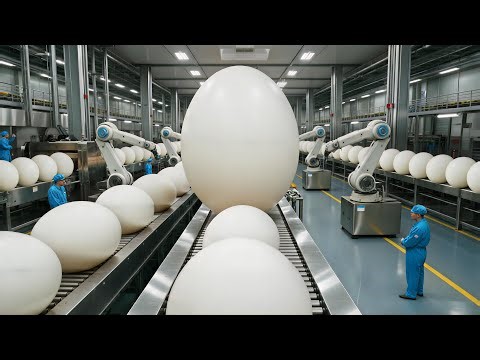 How Millions of FAKE EGGS Made Every Day | Inside the Factory Process