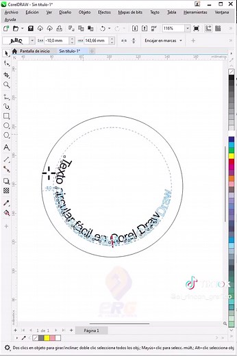 Cómo Hacer Texto Circular en CorelDraw Fácilmente