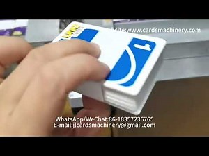 Fully Automatic Playing Cards UNO Cards Paper Strapping Machine Paper Banding Machine