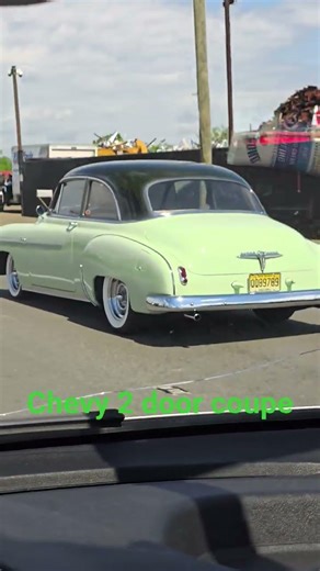 Old school Chevy 2 door coupe