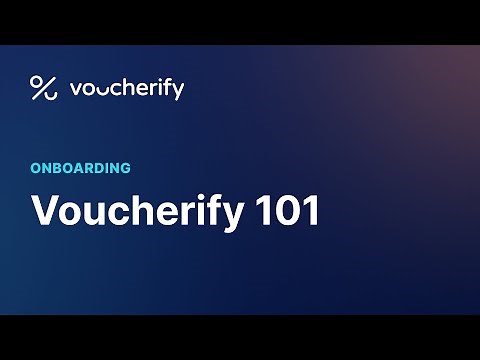 Voucherify 101