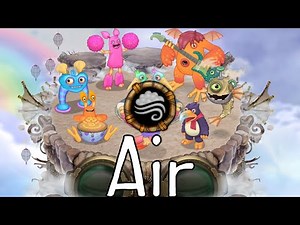 Air Island But Only Monsters With The Air Element | My Singing Monsters