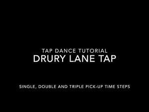 Tap Dance Tutorial - Time Steps (pick-up)