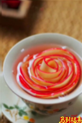 Feed more apple water in autumn and winter, it is a sweet and warm Chinese drink. #homemadefood #chinesefood #tea #tealife