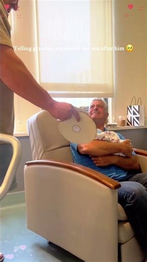 Granddads finding out the baby is named after them#grandpa#grandparents#hopecore#corecore#fyp#usa