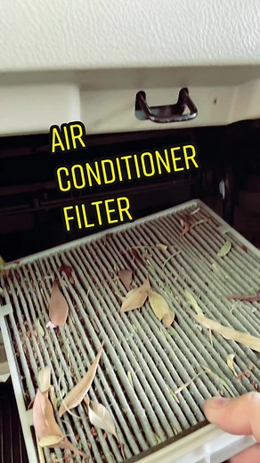 エアコンフィルターの汚れが酷かったよ！ #ナリタオート #整備士 #mechanic