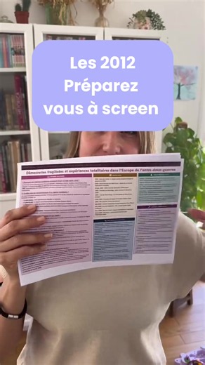 Le lien du padlet est dans ma Bio :) Tu y trouveras plusieurs ressources gratuites pour t’aider à réviser. * Les fiches ont été réalisées avec mon propre contenu d’enseignante et elles ont été mises en page grâce à l’IA. Tu peux d’ailleurs le faire toi même. Si tu ne me connais pas encore, je m’appelle Aurélie, je suis prof d’Histoire - Géographie au collège et j’aime ici créer du contenu éducatif pour t’aider à réviser efficacement, sans stress, et renouer avec le plaisir d’apprendre. L’école e