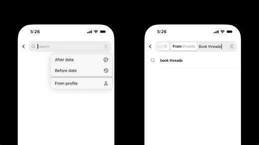 Threads Will Let You Refine Searches With Date Range and Other Options