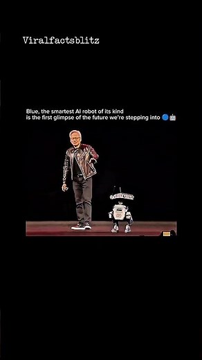 This robot is learning faster | than anything we’ve ever built 🔵🤖 #NVIDIA #AI #Robotics #Innovation