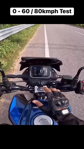 Hero Glamour X 125 0 to 60/80kmph speed test test #glamourx125 #hero | DEV MTR