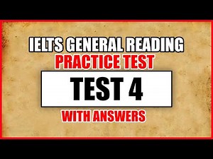 IELTS READING TEST | GENERAL MODULE | with ANSWERS ! 18.11.2019