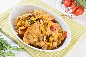 Pollo con peperoni cremosi - Ricette che Passione di Ornella Scofano