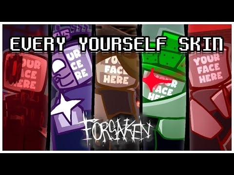 FORSAKEN: EVERY YOURSELF SKIN in the HELL'S DEFROST UPDATE (roblox)