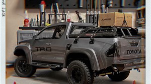 1/10 RC攀爬车 田宫cc01 海拉克斯 TRD版本 313轴距 关联 路虎卫士 牧马人 烈马 霸王龙 猛禽 陆巡 普拉多 塔库玛 超霸