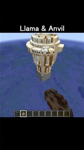Minecraft Llama & Anvil #minecraft
