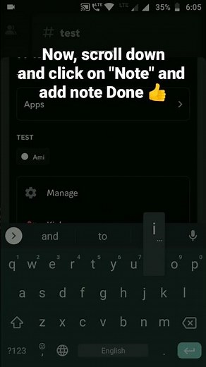 How to add Note to a User Profile in Discord Mobile #roduz #discord #howto #how #add #note #user