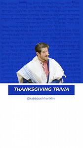 1.9K views · 3.7K reactions | Thanksgiving Fun: some fun facts that connect Jews, the Jewish people, and Israel to turkeys and the Thanksgiving holiday. #thanksgiving #ישראל #jewishpeople #rabbijosh #jcoh | Joshua Franklin | Facebook