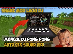MOD DJ SOUND SYSTEM MINECRAFT 🙀