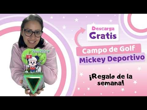 The secret to making Mickey Mouse look 3D printed (Without a machine) FREE Download! 🏀🏈⚾