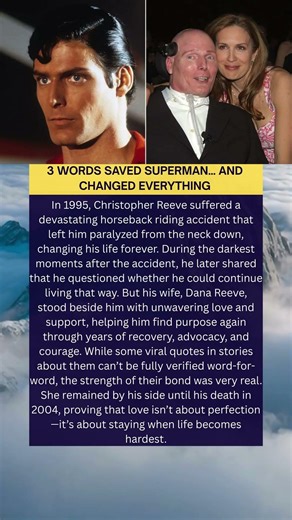 Three Words Saved Superman’s Life