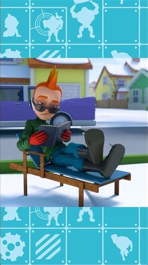 Hit Me With Your Best Shot! The Great Snowball Fight ❄️ARPO the Robot SHORTS | #shorts #arpo #robots