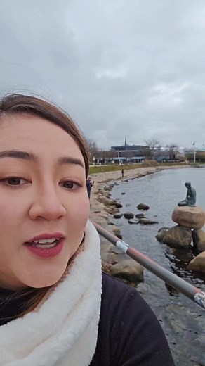 Best place to sing "Part Of Your World" 📍The Little Mermaid 🧜‍♀️ Copenhagen, Denmark 🇩🇰🌊 #TheLittleMermaid #Copenhagen #Denmark | Zamantha Finn