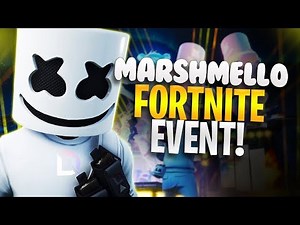 Marshmello Live at Pleasant Park! Fortnite Battle Royale Concert!