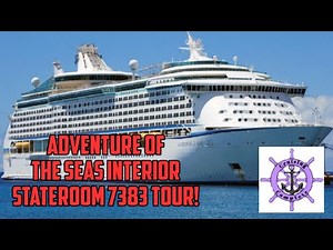 Adventure Of The Seas Stateroom 7383 Tour | Standard Interior Cabin For 2 People. Guaranteed Cabin.