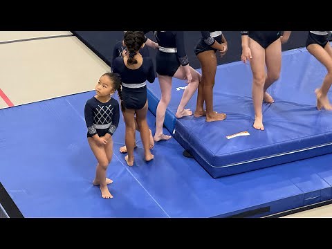 Karissa Lee’s First Gymnastics Meet - Full Routine Highlights - Razzle Dazzle - Xcel Bronze Level