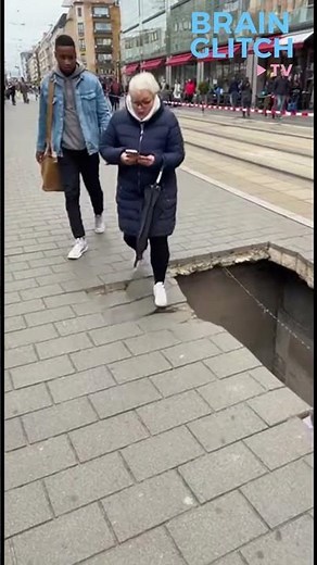 Fake Sidewalk Trap Prank — You Won’t Believe Who Falls In!