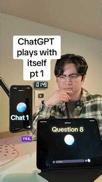 ChatGPT plays with itself pt 1