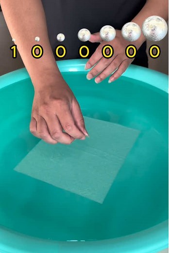 Floating Object Experiment Using Paper